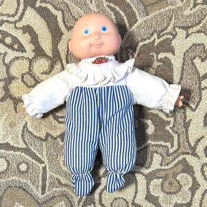 Vintage H.K. City Toys 6” Newborn Pumpkin Doll Mini “Cabbage Patch” Look Alike